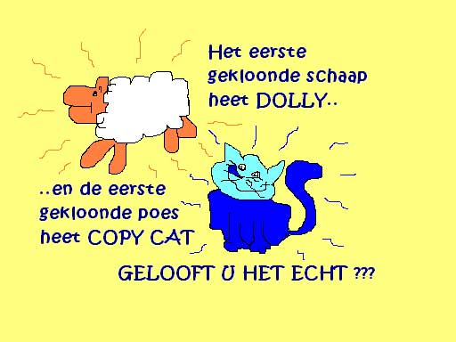 Dolly, Copy Cat: De allereerste voorbeelden van genetische manipulaties?