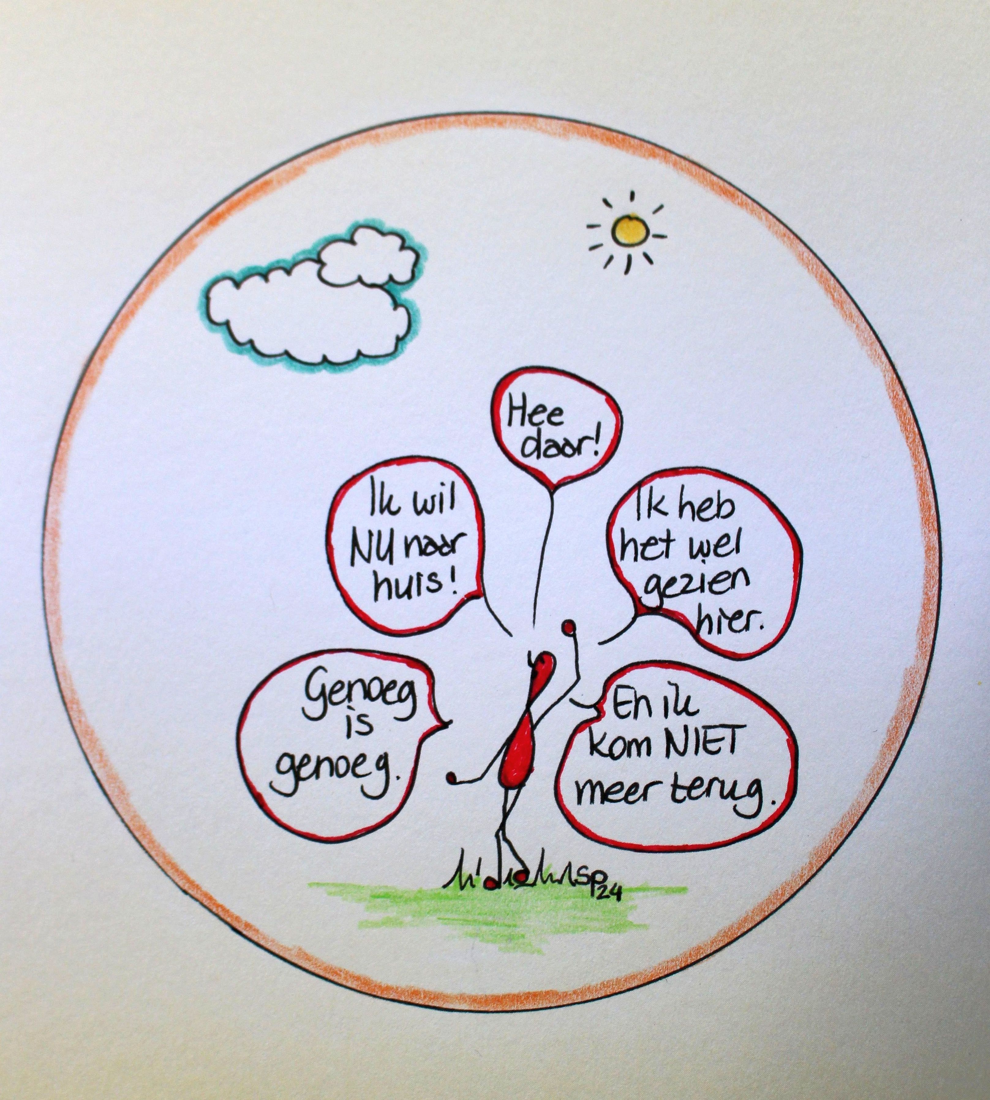 Ik wil terug naar huis